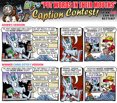 PWITM Caption Contest: Home Remedies WINNER!