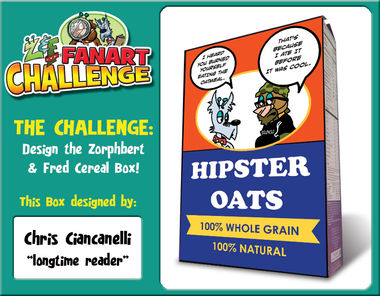 Fanart Friday: Chris Took the Challenge (once more)