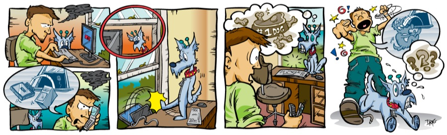 Good Dog, Bad Computer