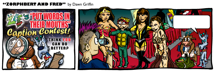 PWITM Caption Contest: Comic Con Perks PWITM Caption Contest: Comic Con Perks