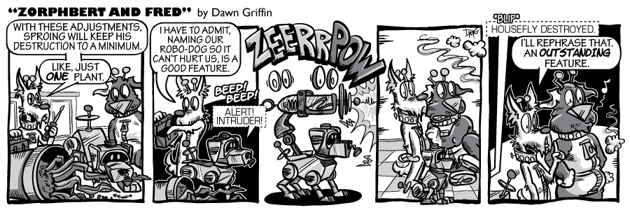 When RoboDogs Go Wild