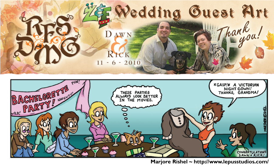 Wedding Guest Art: Marjorie Rishel Wedding Guest Art: Marjorie Rishel