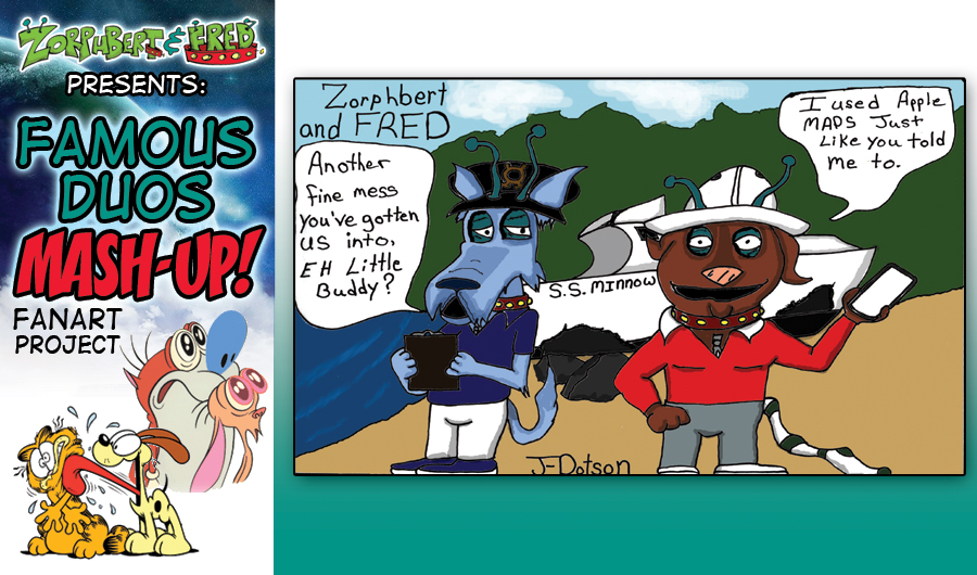 “Famous Duos” Fanart #2: James Dotson
