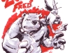 Marc Lapierre's rendition of Z&F- Frank Miller style!
